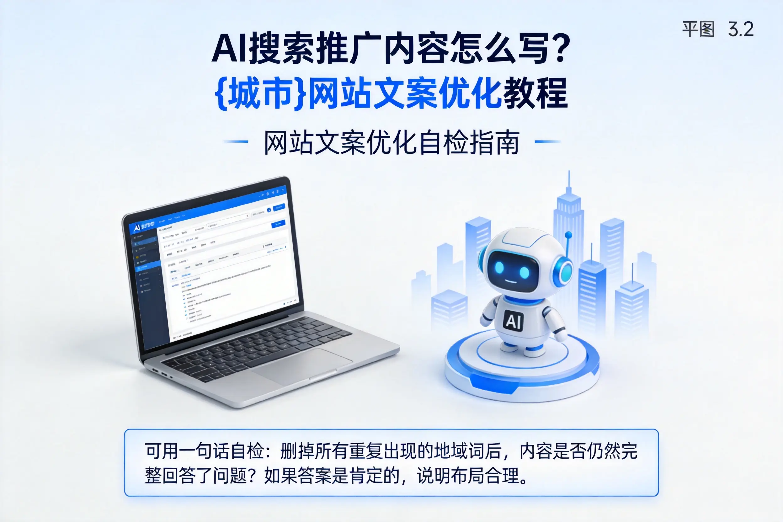AI搜索推广内容怎么写？内江网站文案优化教程