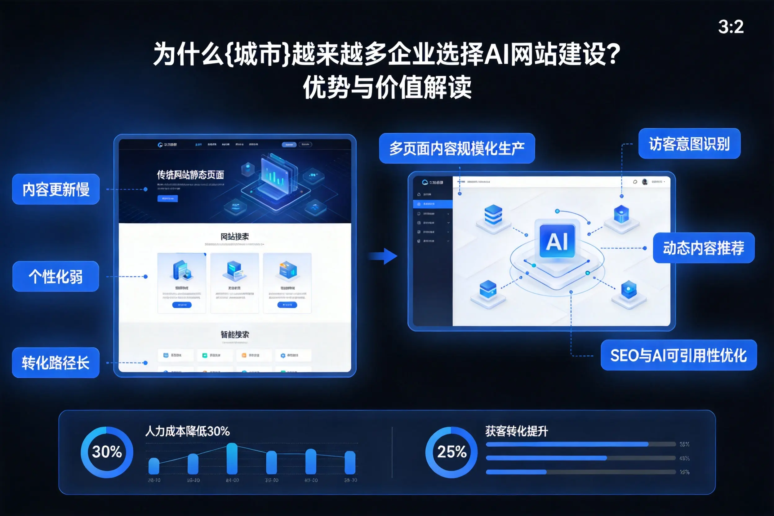 为什么内江越来越多企业选择AI网站建设？优势与价值解读